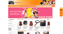 Desktop Screenshot of mangasfantaisie.com